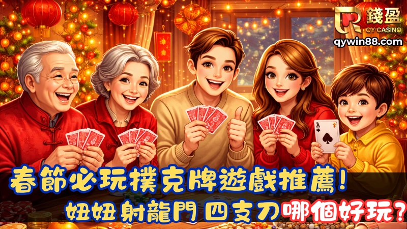 過年打牌、撲克牌遊戲推薦懶人包