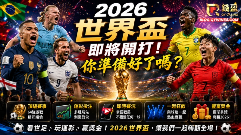 2026世界盃足球賽球員介紹